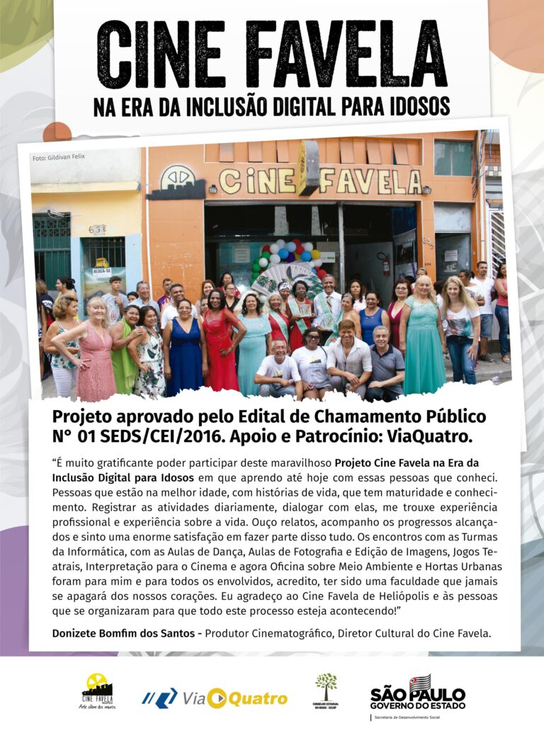 Painel 01 Cine Favela em 26 06 2019