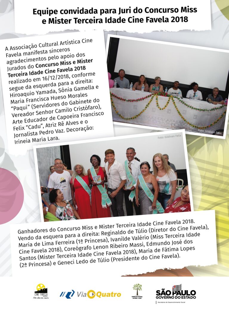 Painel 11 Cine Favela em 01 07 2019
