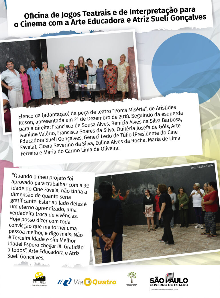 Painel 13 Cine Favela em 26 06 2019