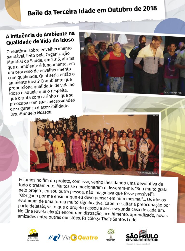 Painel 17 Cine Favela em 01 07 2019